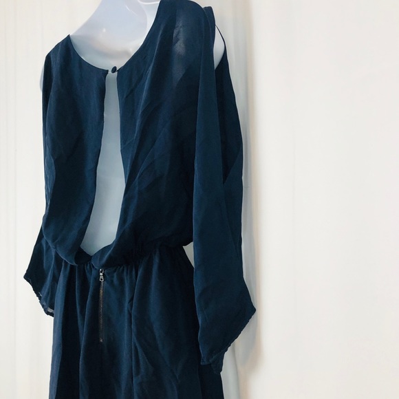 Alice + Olivia Silk cold shoulder minidresss M - Picture 11 of 13